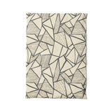 Harlan Ivory & Black in Twin XL (68" x 92") Size