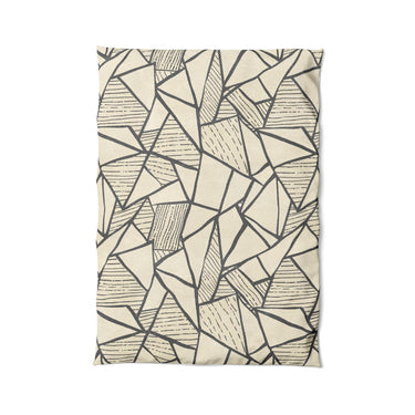 Harlan Ivory & Black in Twin XL (68" x 92") Size