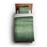 Jacinda Watercolor Green Ombre in Twin XL (68" x 92") Size