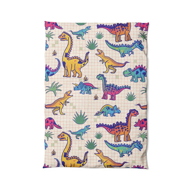 Doodle Dinos in Twin XL (68" x 92") Size