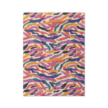 Alessa Multicolor in Twin XL (68" x 92") Size