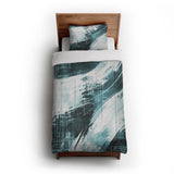 Emil Deep Teal in Twin XL (68" x 92") Size