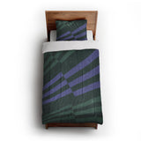 Prisma Mint & Periwinkle in Twin XL (68" x 92") Size