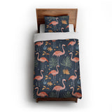 Flamingo Paradise in Twin XL (68" x 92") Size