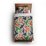 Cosimo Blue Green Red in Twin XL (68" x 92") Size