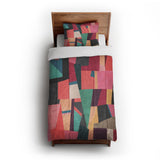 Baxter Pink Multicolor in Twin XL (68" x 92") Size