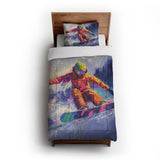 Dreamwave Snowboarder in Twin XL (68" x 92") Size