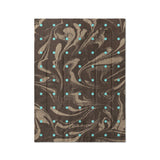 Acid Burn Brown & Carolina Blue in Twin XL (68" x 92") Size