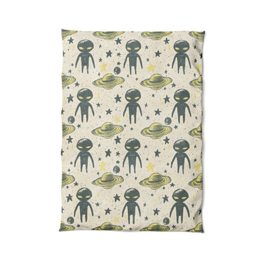 Space Aliens in Twin XL (68" x 92") Size