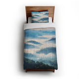 Blue Ridge Mountains in Twin XL (68" x 92") Size