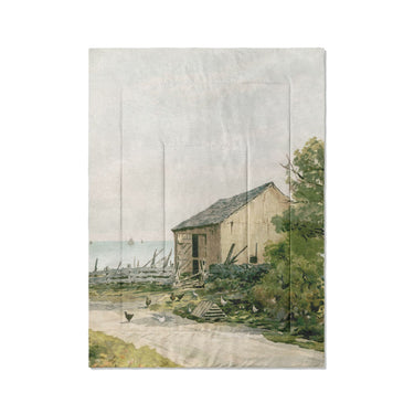 Road to the Shore by William Newton Bartholomew in Twin XL (68" x 92") Size