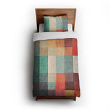 Polyphony Multicolor Earthtone in Twin XL (68" x 92") Size