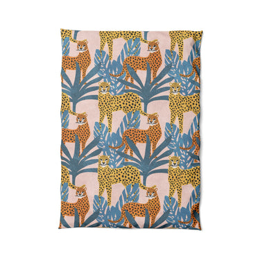 Tropical Cheetahs in Twin XL (68" x 92") Size