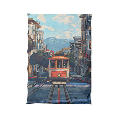 San Francisco Trolley in Twin XL (68" x 92") Size