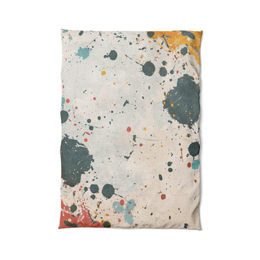 Colin Paint Splatter Multicolor in Twin XL (68" x 92") Size