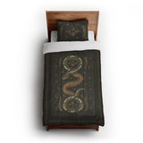 Snake in the Woods in Twin XL (68" x 92") Size