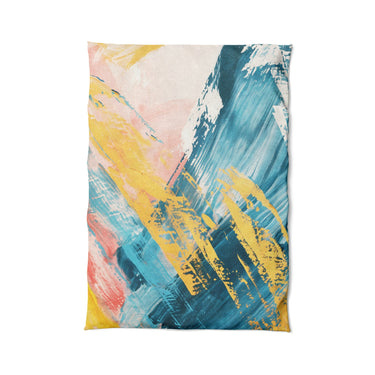 Egon Blue & Yellow in Twin XL (68" x 92") Size