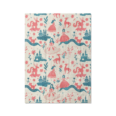 Pink Princess Fairytale in Twin XL (68" x 92") Size