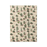 Desert Cacti in Twin XL (68" x 92") Size