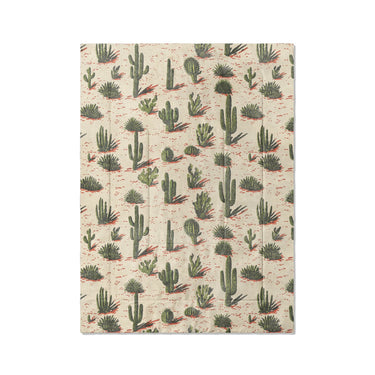 Desert Cacti in Twin XL (68" x 92") Size