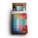 Polyphony Multicolor Vibrant in Twin XL (68" x 92") Size