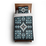 Remy Navy Blue in Twin XL (68" x 92") Size