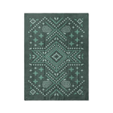 Durand Deep Turquoise in Twin XL (68" x 92") Size