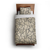 Harlan Ivory & Black in Twin XL (68" x 92") Size