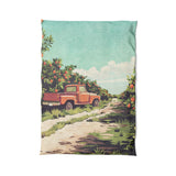 Orange Grove in Twin XL (68" x 92") Size