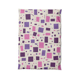 Geometric Confetti Purple & Pink in Twin XL (68" x 92") Size
