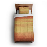 Jacinda Watercolor Fire Orange Ombre in Twin XL (68" x 92") Size