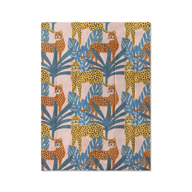 Tropical Cheetahs in Twin XL (68" x 92") Size