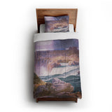 Shoshone Falls of the Great Idaho Snake River by Thomas Moran in Twin XL (68" x 92") Size