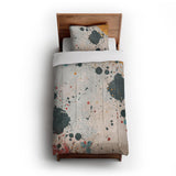 Colin Paint Splatter Multicolor in Twin XL (68" x 92") Size