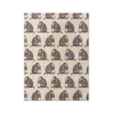 Thinking Chimps in Twin XL (68" x 92") Size