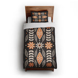 Topanga Black & Yellow in Twin XL (68" x 92") Size