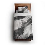 Emil Charcoal Grey in Twin XL (68" x 92") Size