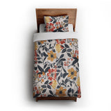 Caroline Blue & Red in Twin XL (68" x 92") Size