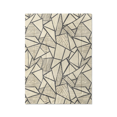 Harlan Ivory & Black in Twin XL (68" x 92") Size