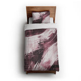 Emil Burgandy in Twin XL (68" x 92") Size