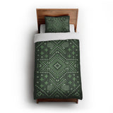 Durand Forest Green in Twin XL (68" x 92") Size