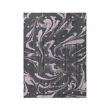 Acid Burn Purple & Green in Twin XL (68" x 92") Size