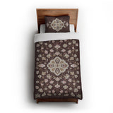 Fenwick Maroon & Gold in Twin XL (68" x 92") Size