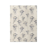 Jellyfish Bloom in Twin XL (68" x 92") Size