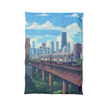 Chicago Metro in Twin XL (68" x 92") Size