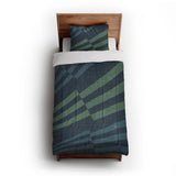 Prisma Blue & Green in Twin XL (68" x 92") Size