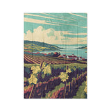 Finger Lakes Vineyard in Twin XL (68" x 92") Size