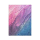 Cirrus Blue & Magenta in Twin XL (68" x 92") Size