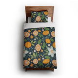 Lemon and Sage in Twin XL (68" x 92") Size