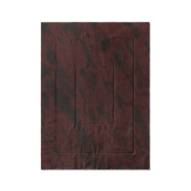Hurley Splatter Dye Burgandy in Twin XL (68" x 92") Size